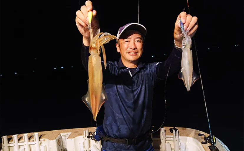真夏のマイカ（ケンサキ）狙いイカメタル釣りで【数釣りのための3つのコツ】