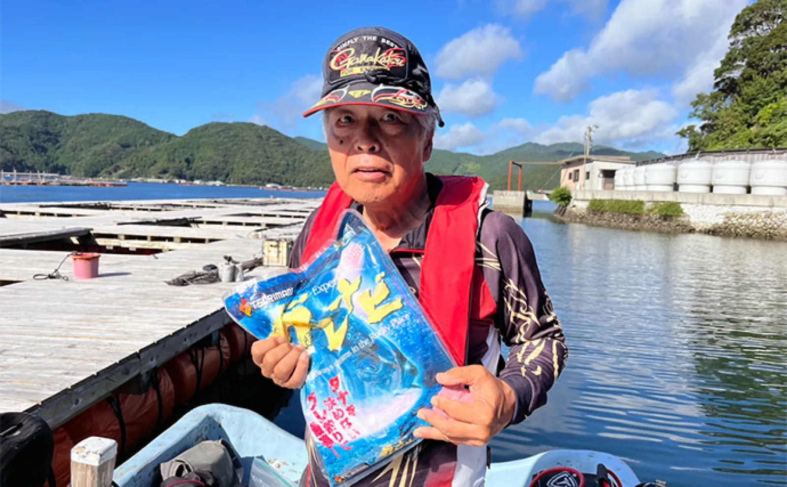 カセでのフカセ釣りでイサキにオオモンハタにクロと魚種多彩【大分】