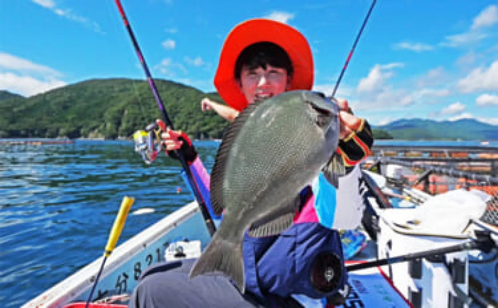 カセでのフカセ釣りでイサキにオオモンハタにクロと魚種多彩【大分】