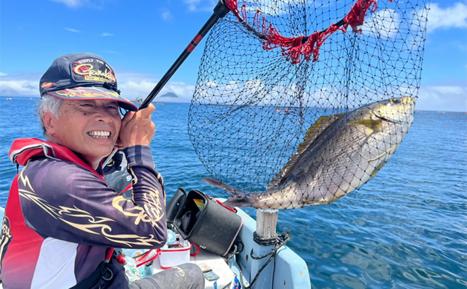 カセでのフカセ釣りでイサキにオオモンハタにクロと魚種多彩【大分】