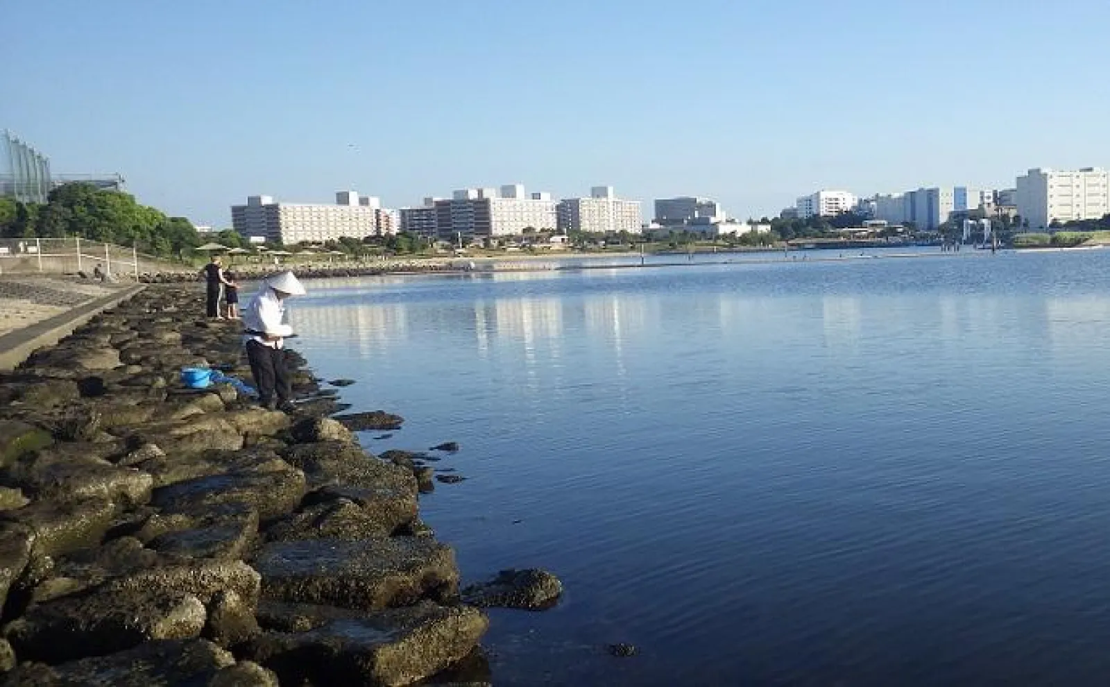 京浜運河でのハゼ釣りで本命25匹【東京・見晴らしばし公園】2時間で手中
