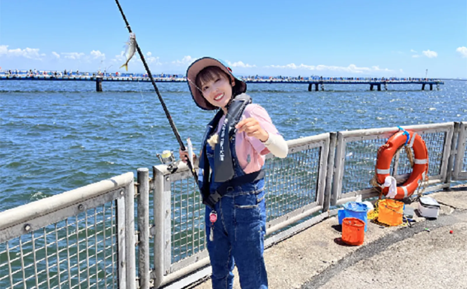 本牧海づり施設を【マルチキャスターシリーズ】で攻略 アジにサヨリを狙い撃ち