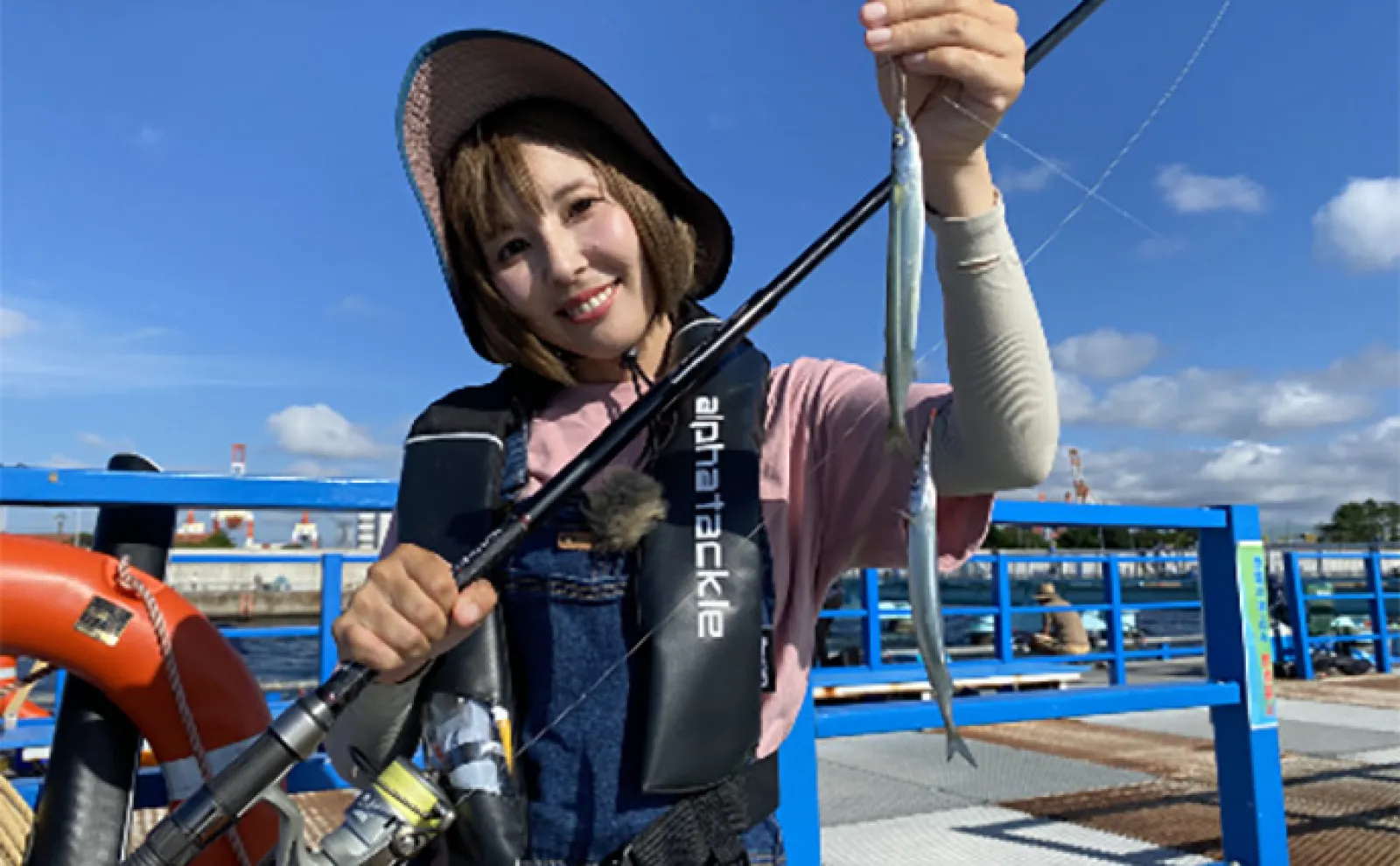 本牧海づり施設を【マルチキャスターシリーズ】で攻略 アジにサヨリを狙い撃ち