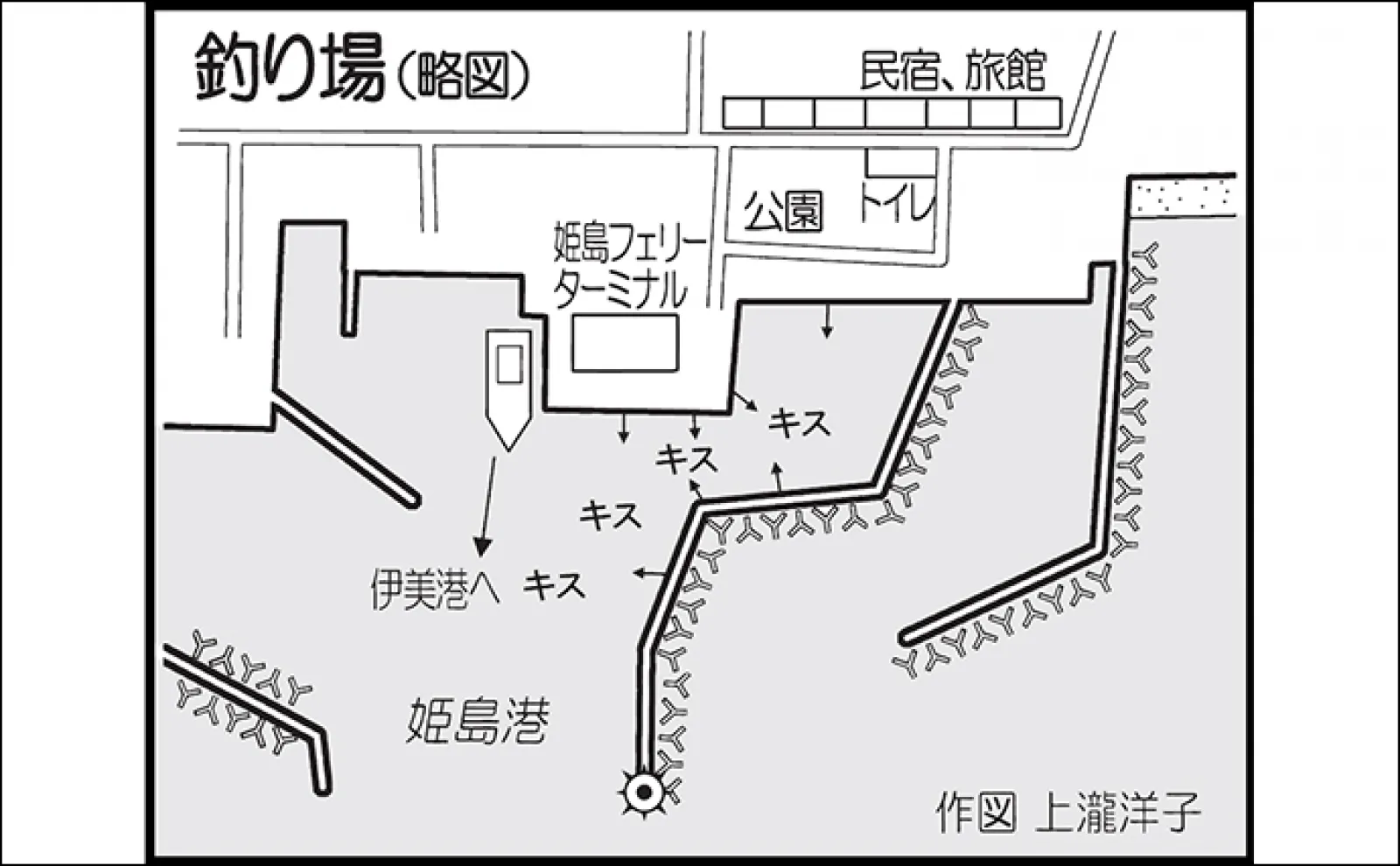 波止でのちょい投げキス釣りで26cm頭に本命40尾と快釣【大分・姫島】