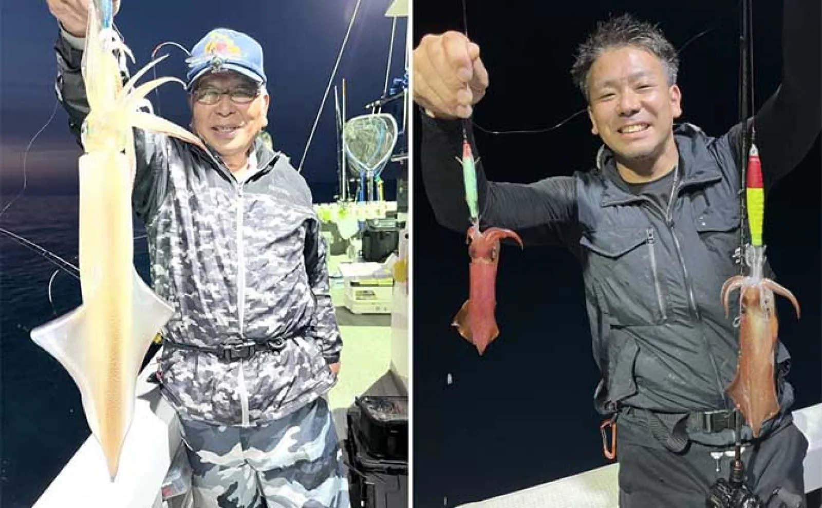 丹後エリアのタイラバ・イカメタル・ジギングならルアー船【シーマン