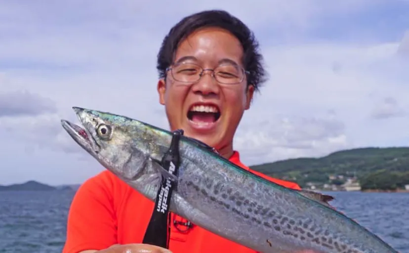 陸っぱりルアー釣りでサゴシ（サワラ）＆カマスを好捕【長崎・今福漁港】