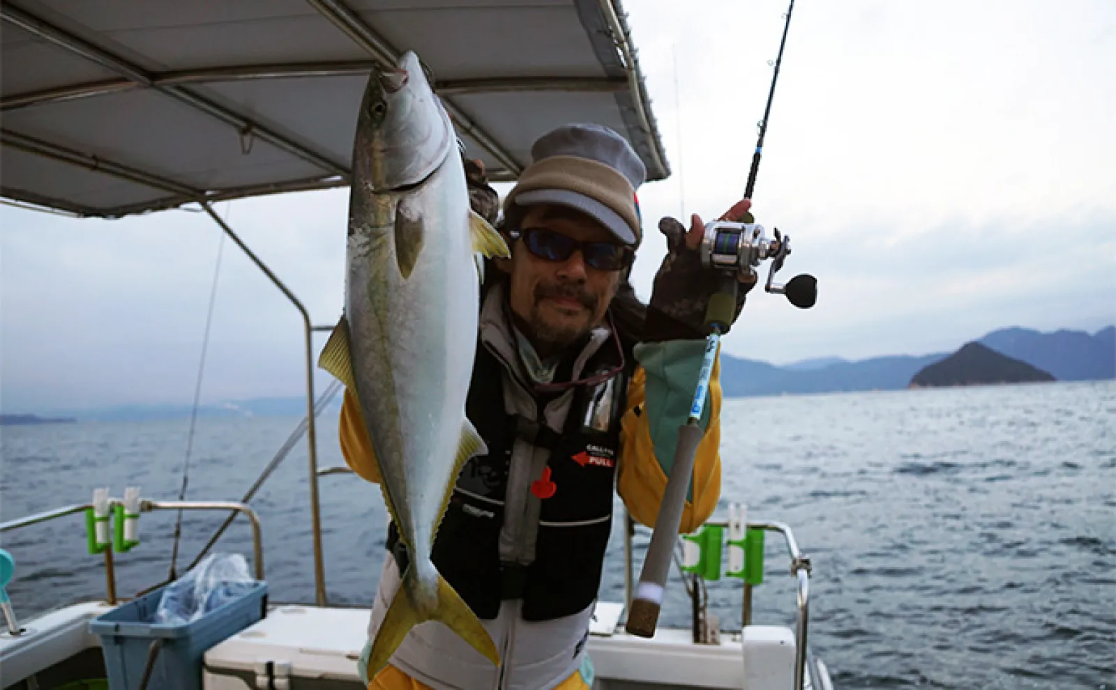 ジギング・キャスティング・タイラバ全対応ロッド『グリッサンド』で多彩魚種乱舞