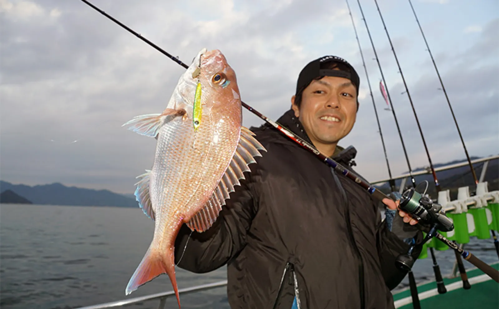 ジギング・キャスティング・タイラバ全対応ロッド『グリッサンド』で多彩魚種乱舞