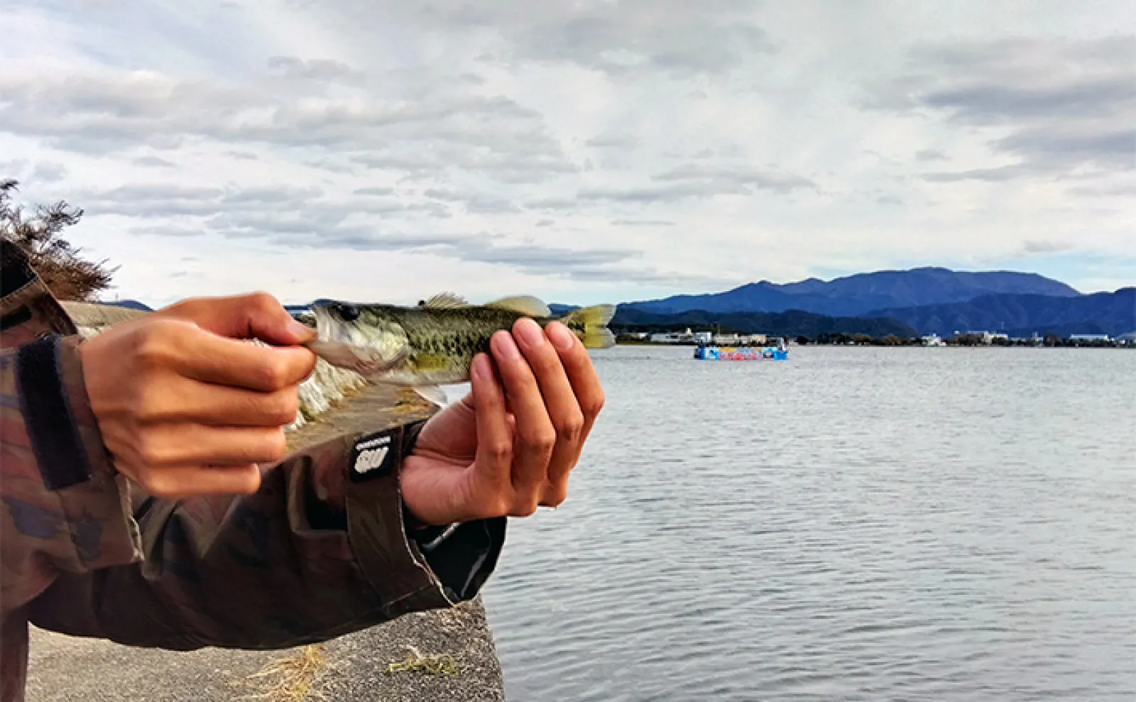 旧知の友との琵琶湖ブラックバス釣行で両者2桁釣果 アテンド大成功