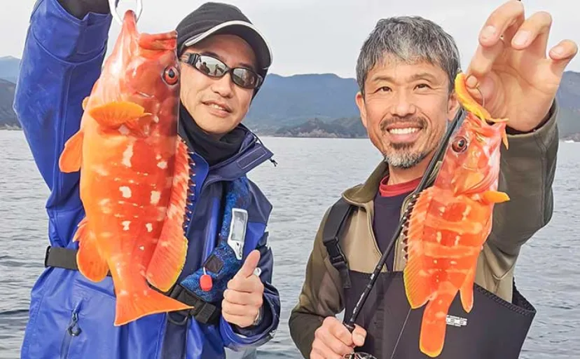 エギング＆ロックゲームリレー釣行でアオリにアカハタ【三重・フィッシング光栄】