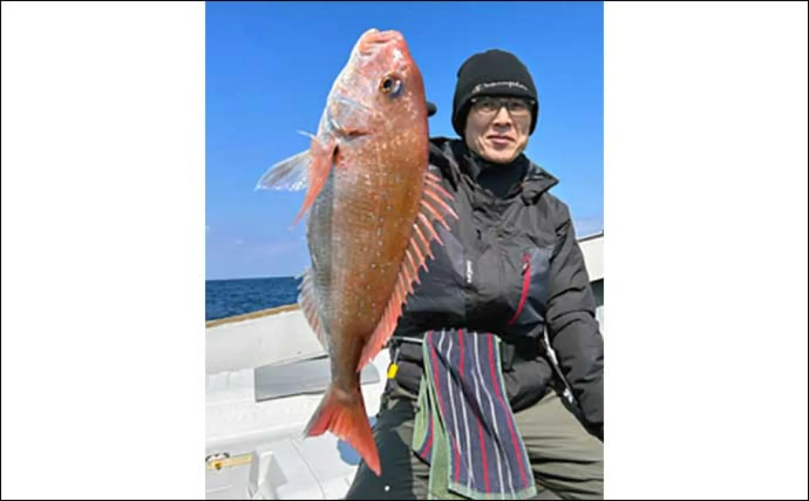 【船のルアー釣り最新釣果】玄界灘のタイラバで10kgの大ダイが堂々参上!(福岡)