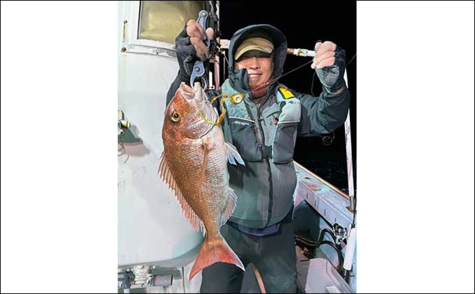 【船のルアー釣り最新釣果】玄界灘のタイラバで10kgの大ダイが堂々参上!(福岡)