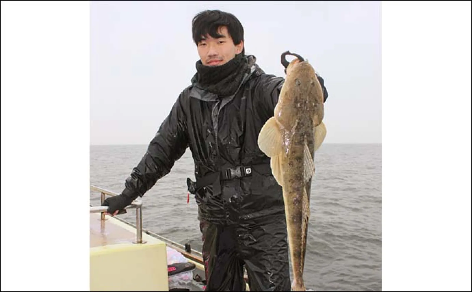 東京湾の船マゴチ釣りで54cm頭に釣る人5尾【新明丸】エサはサイマキエビ