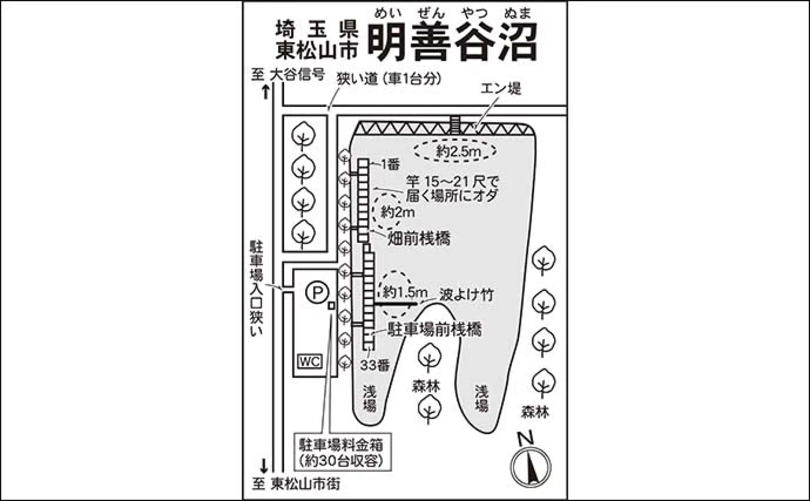 今週のヘラブナ推薦釣り場2024【埼玉県・明善谷沼】