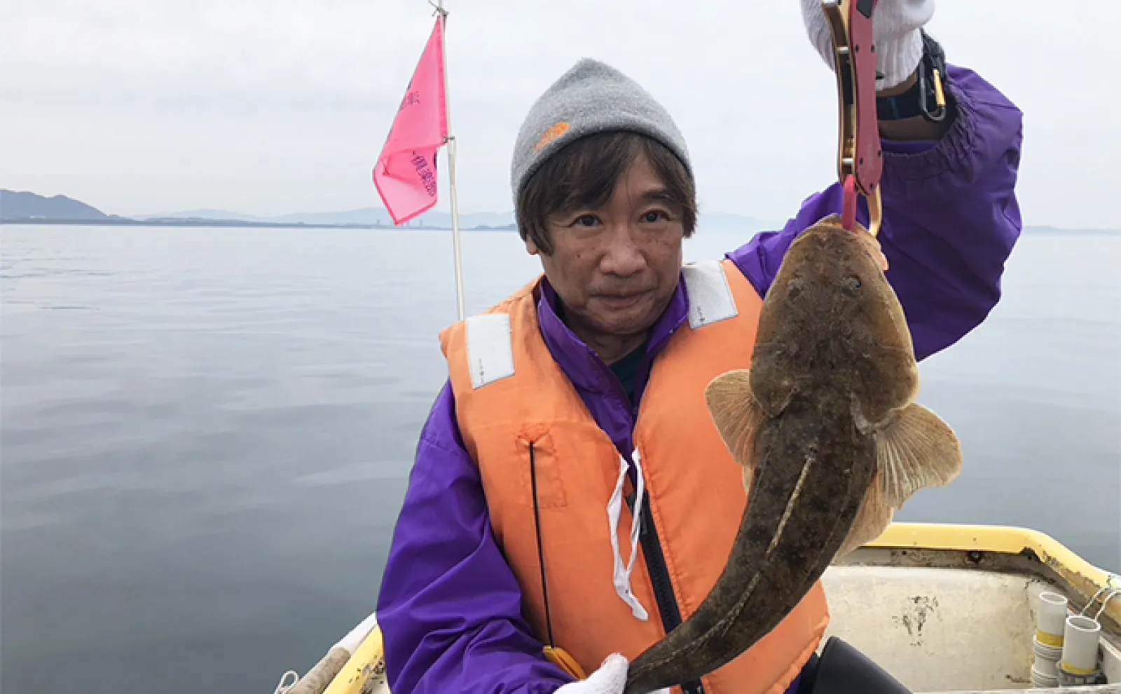 5馬力レンタルボートで55cmマゴチをゲット【福岡・津屋崎】スーパーの小アジにヒット