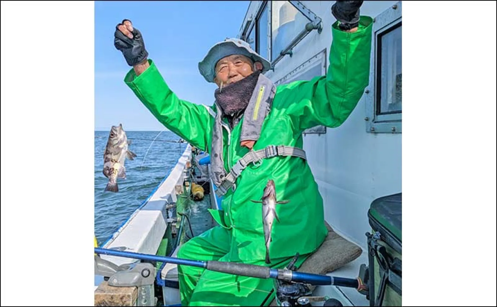 答志沖の船メバル釣りで30cm頭に釣る人56匹【三重】7点掛けも達成