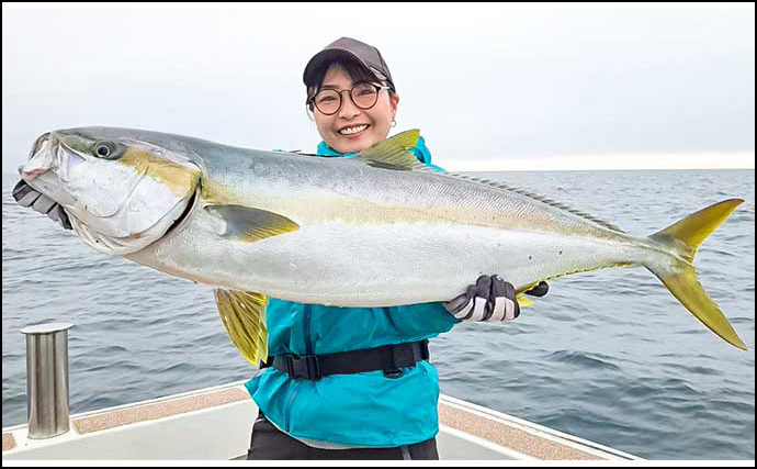 キャスティングヒラマサ釣行で船中本命16尾【山口・健洋丸】平均サイズ
