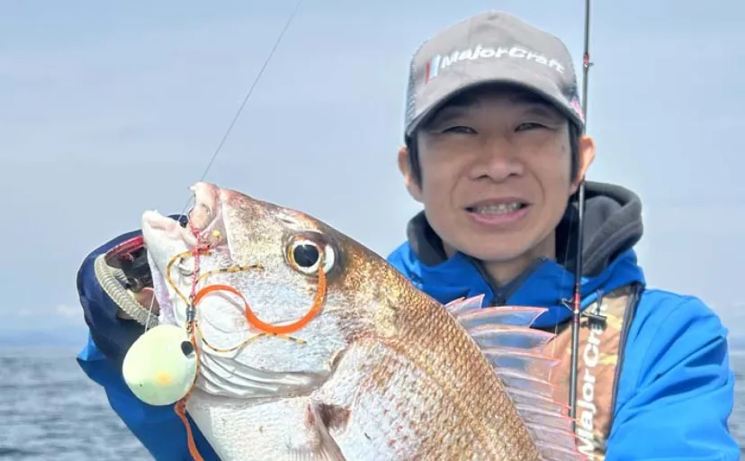 御座沖タイラバ釣行で本命好捕【三重】想定外の好ゲストに良型グレが連発