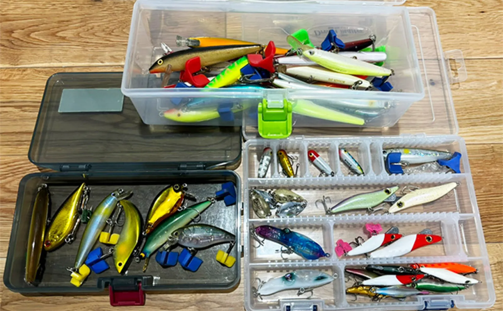 使用済みルアーのオススメ保管方法 使ったものだけを入れるケースを