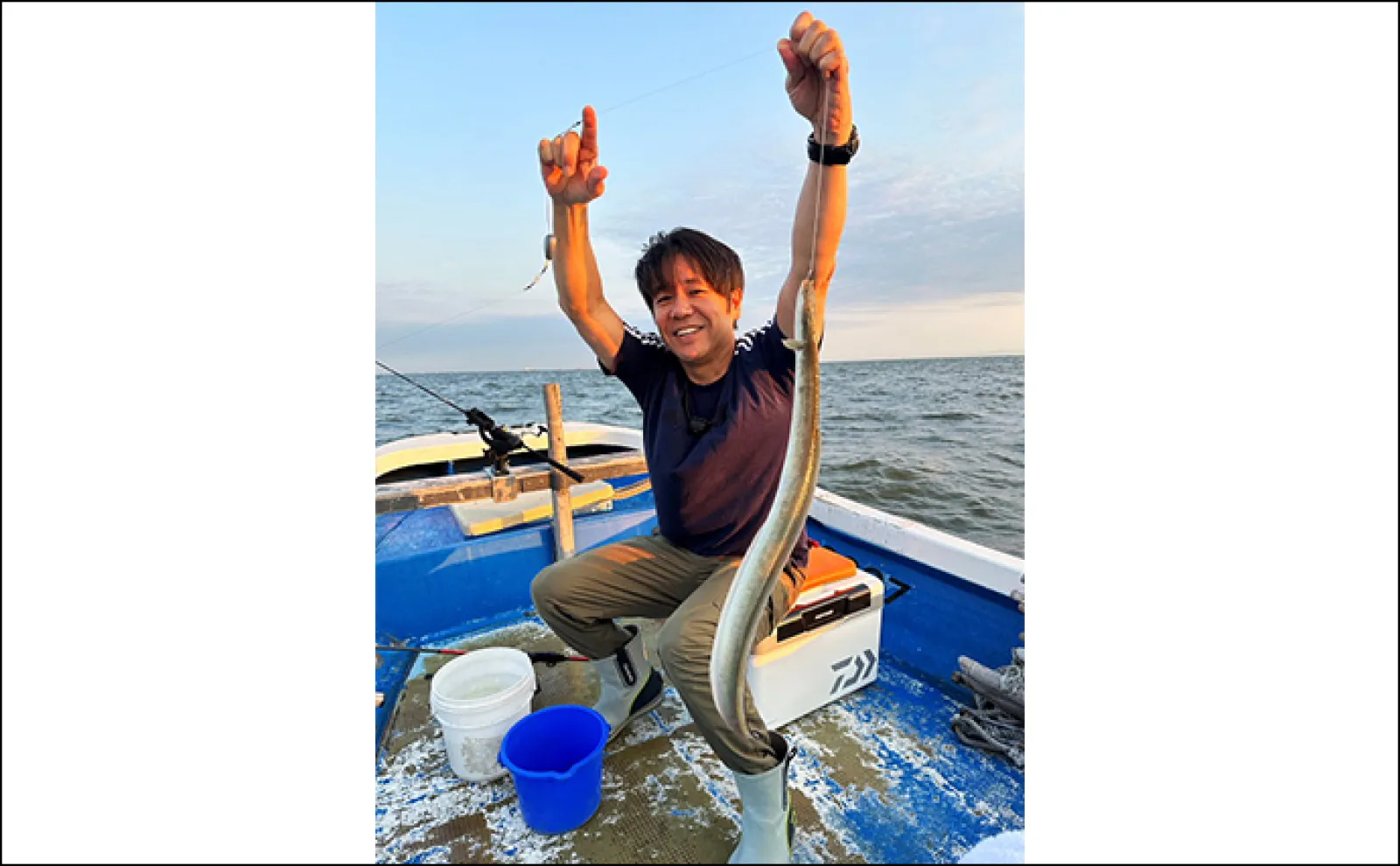 【船釣り釣果速報】大山沖でボリューム満点ジャンボイサキが絶好調(愛知)