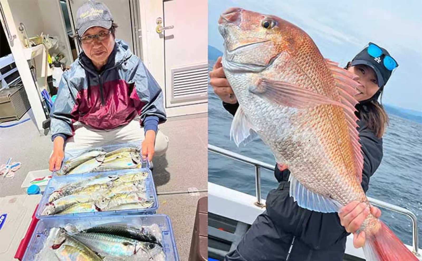関西エリアの【船釣り特選釣果】 明石エリアのエギタコ釣りでマダコ好調ヒット中