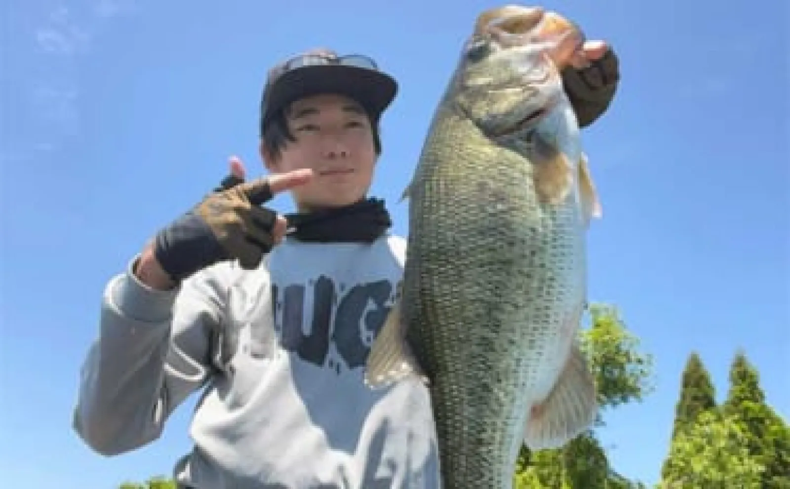 入鹿池でのボートバスフィッシングで50cm超ランカーバス【愛知