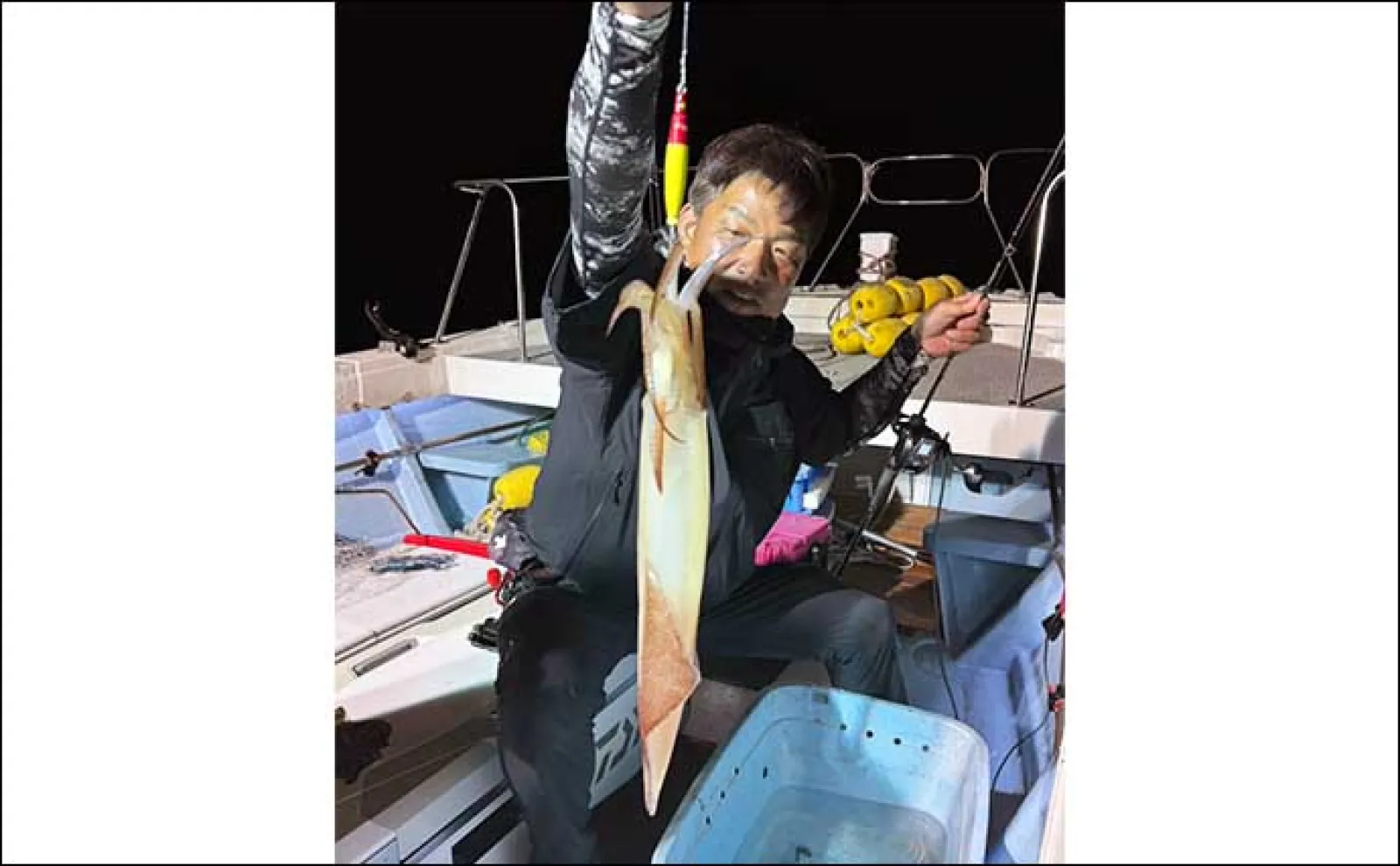 【夜焚きイカ釣果速報】銅突き仕掛けで釣る人100匹超えと上向き(福岡)