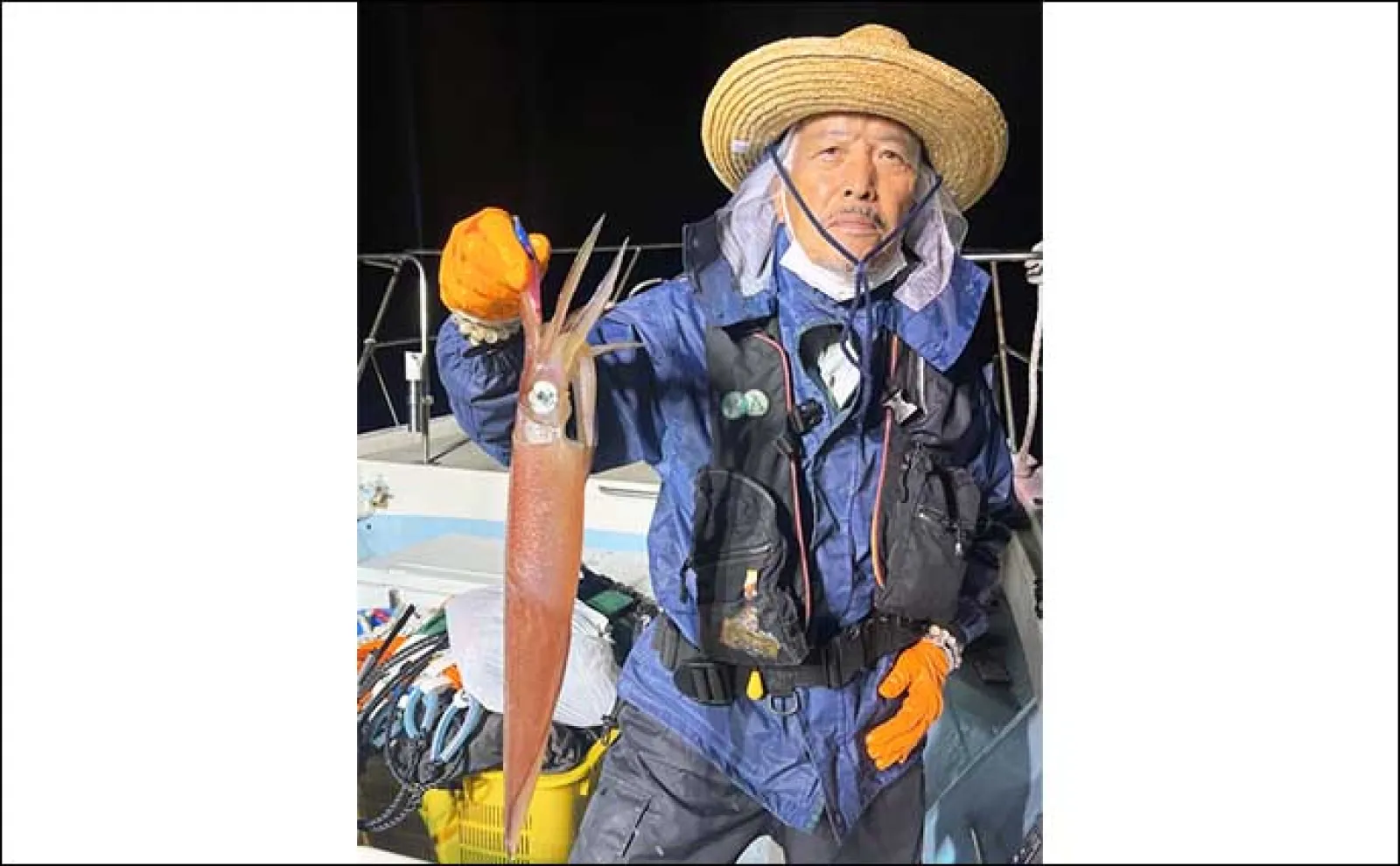 【夜焚きイカ釣果速報】銅突き仕掛けで釣る人100匹超えと上向き(福岡)