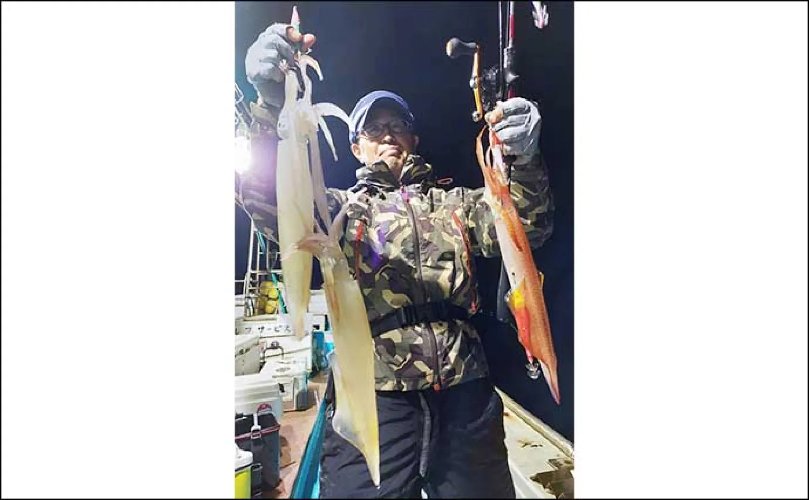 【夜焚きイカ釣果速報】銅突き仕掛けで釣る人100匹超えと上向き(福岡)