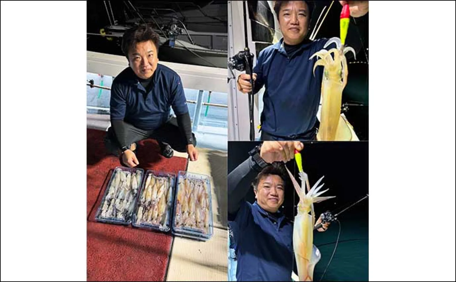 【夜焚きイカ釣果速報】釣る人ヤリイカ70尾前後と好調継続中(福岡)