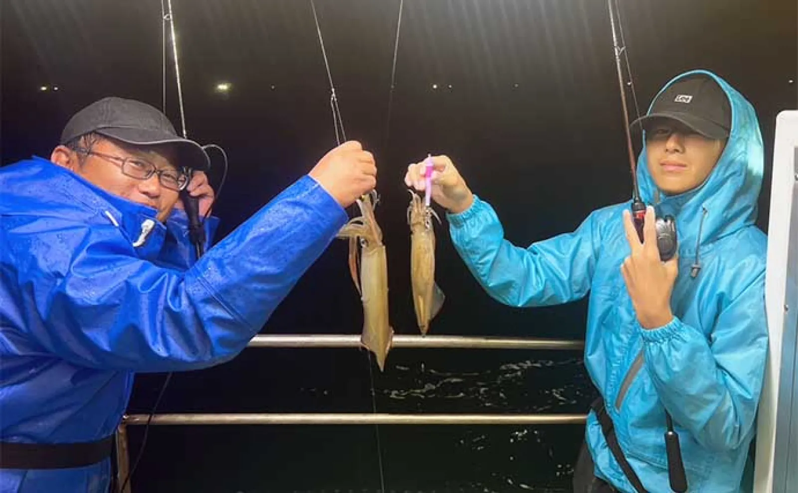【夜焚きイカ釣果速報】釣る人ヤリイカ70尾前後と好調継続中(福岡)