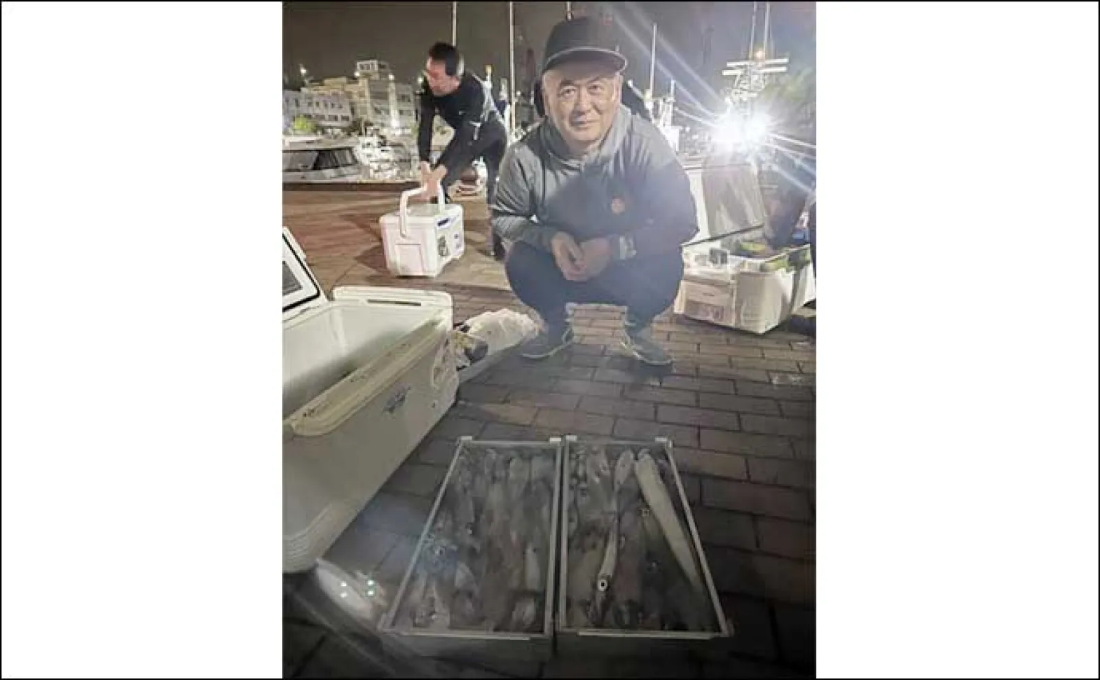 【夜焚きイカ釣果速報】釣る人ヤリイカ70尾前後と好調継続中(福岡)
