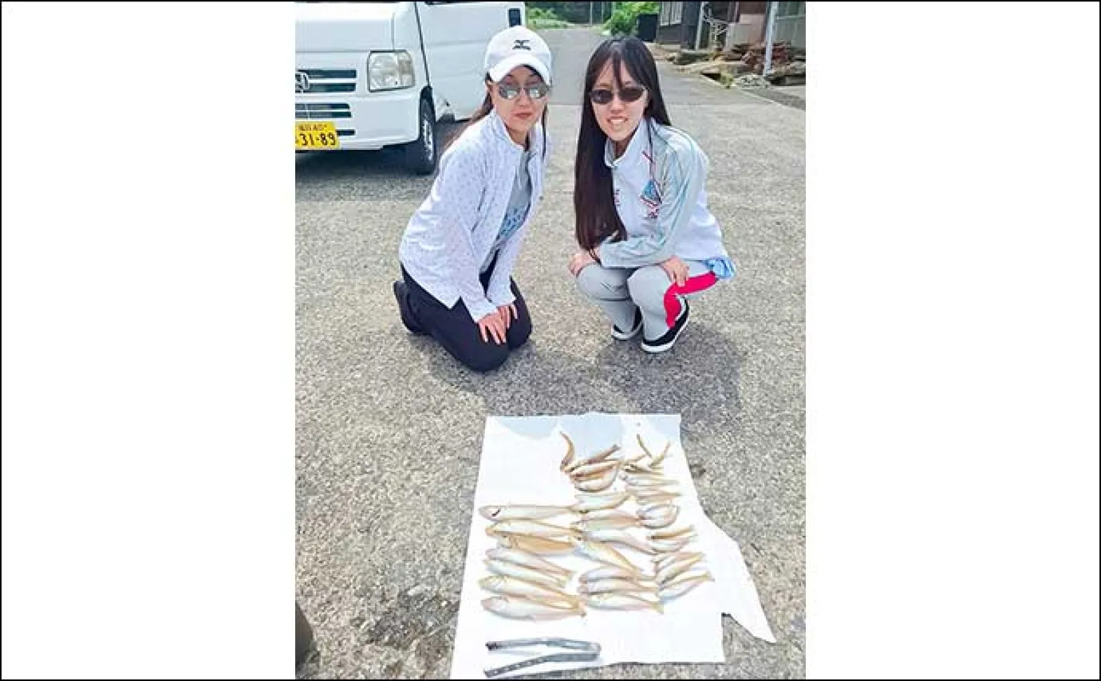 家族での船キス釣りで24cm筆頭に本命42匹【福井・岡津】初体験でも十分に満喫