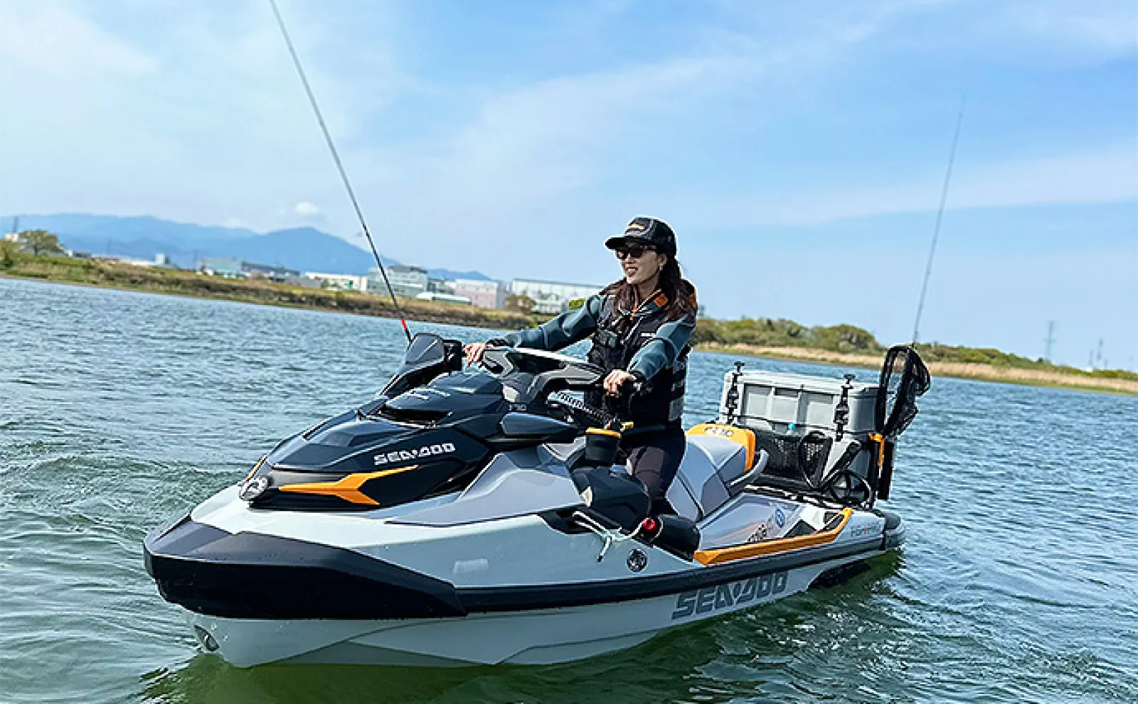 「カジキに引っ張られるのが夢!」岡田万里奈が語る【水上バイクフィッシングの魅力】