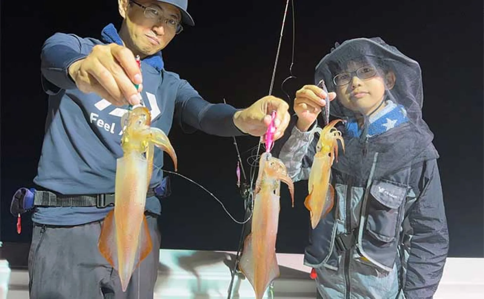 【夜焚きイカ最新釣果】イカメタルでも100尾弱と釣果上向き!(福岡)