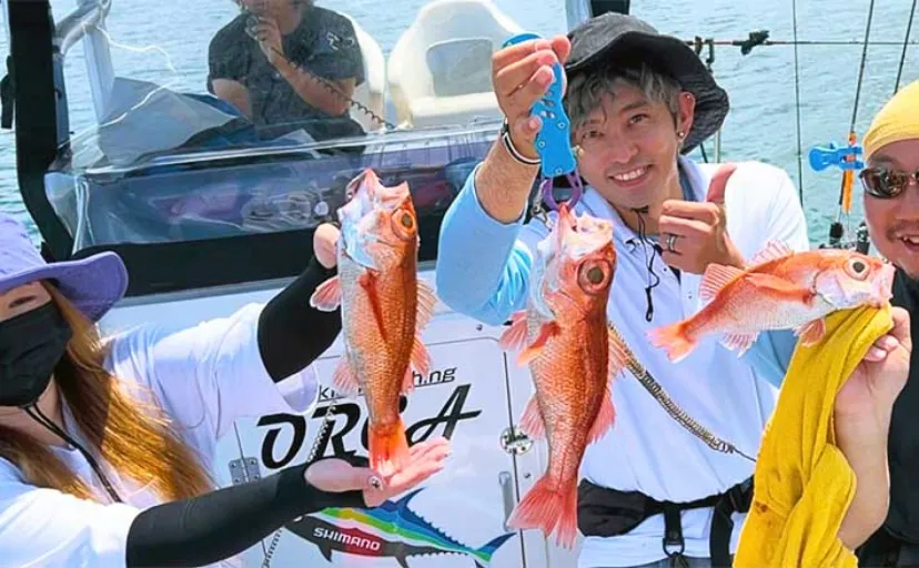 富山湾アカムツ釣りで本命連発と好調【ORCA】エサでもジギングでもヒット
