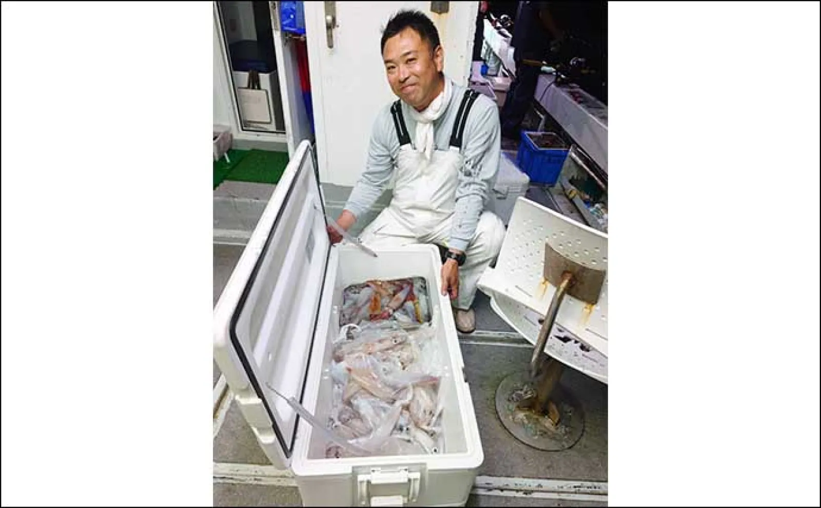 【夜焚きイカ釣果速報】釣る人でヤリイカ120尾前後!日により数にムラあり(福岡)