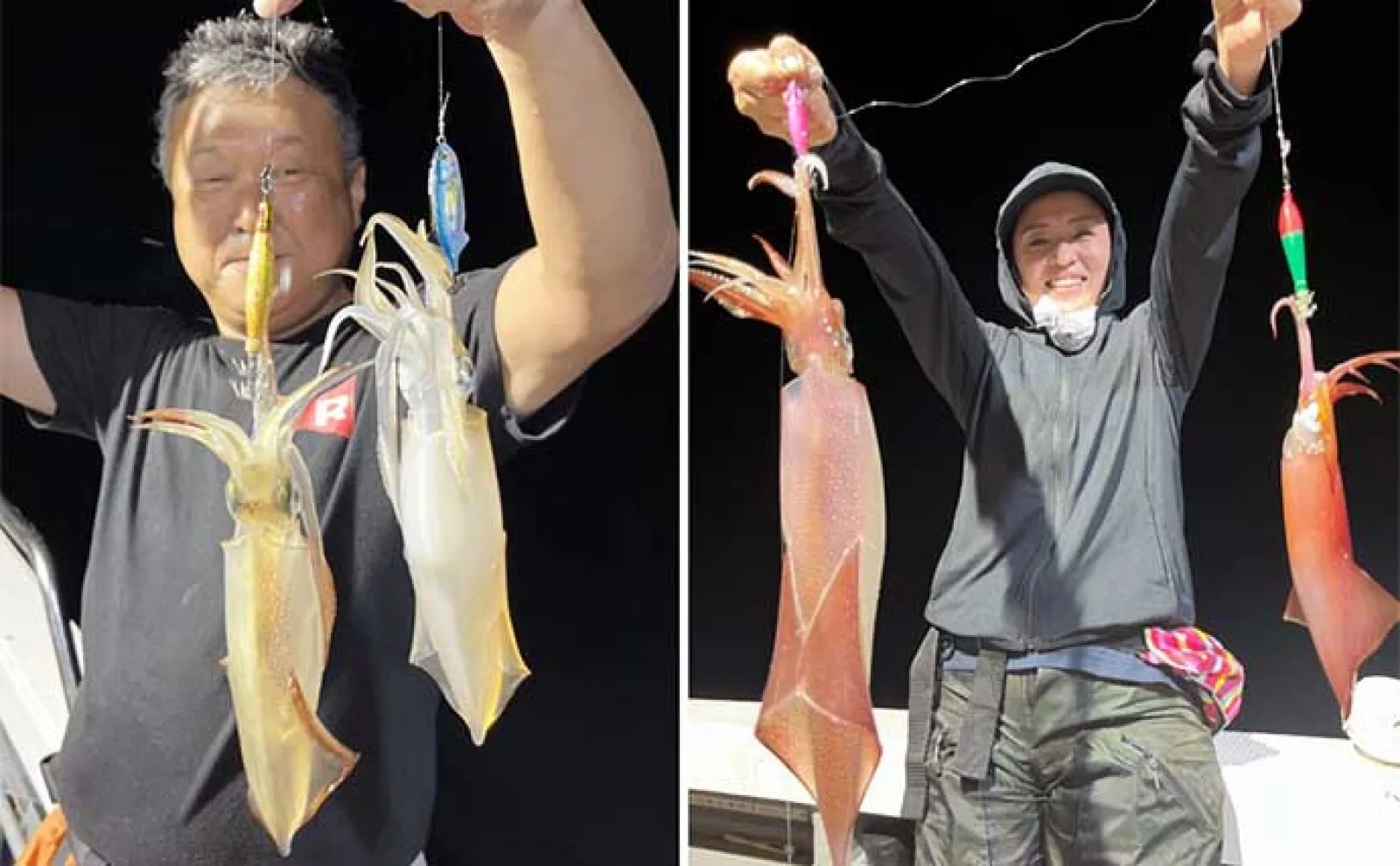 関西エリアの【船釣り特選釣果】 丹後半島のイカメタル便でシロイカ大漁!