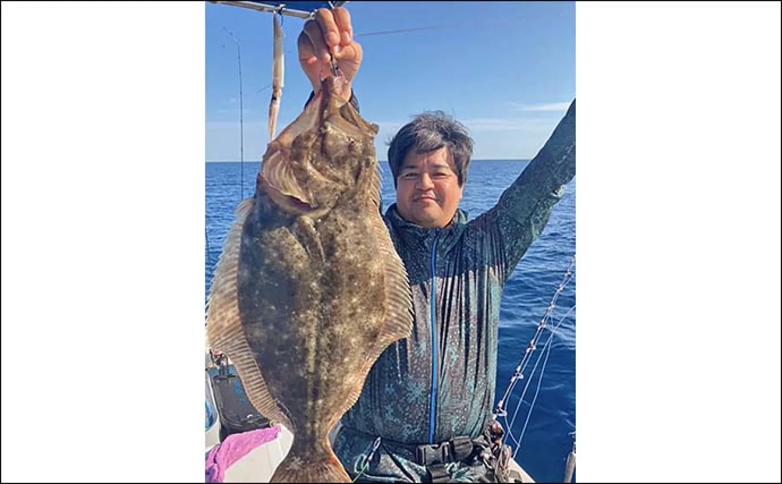 釣ったイカを泳がせて75cmアラ(クエ)をキャッチ【山口・かもめ丸】好ゲストに3.5kgヒラメ