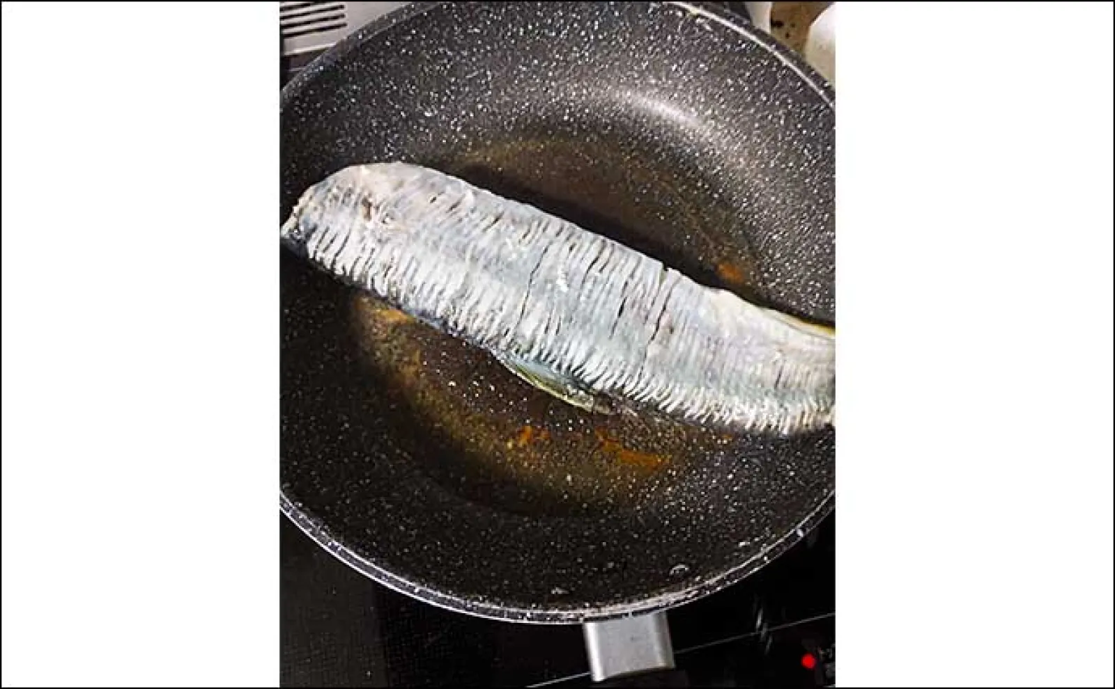 釣った魚で作る「カルシウム満点」レシピ:ヒラのバター焼き 骨切りが大事