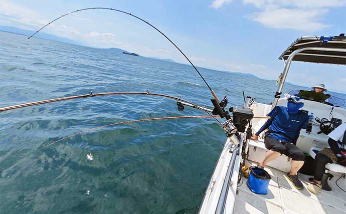 琵琶湖レイクトローリング釣行で63cm大型ビワマスが堂々浮上 順番間違えた同行者のお陰？ | アウトドア |  カーライフ・カー用品サイトMOBILA（モビラ）