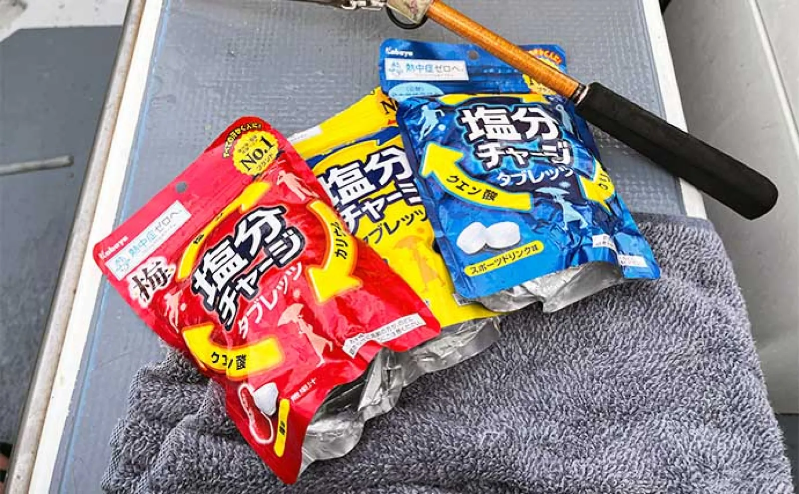 コンビニで買える【釣り人向け熱中症対策アイテム】紹介 タブレッツの適正摂取量とは?