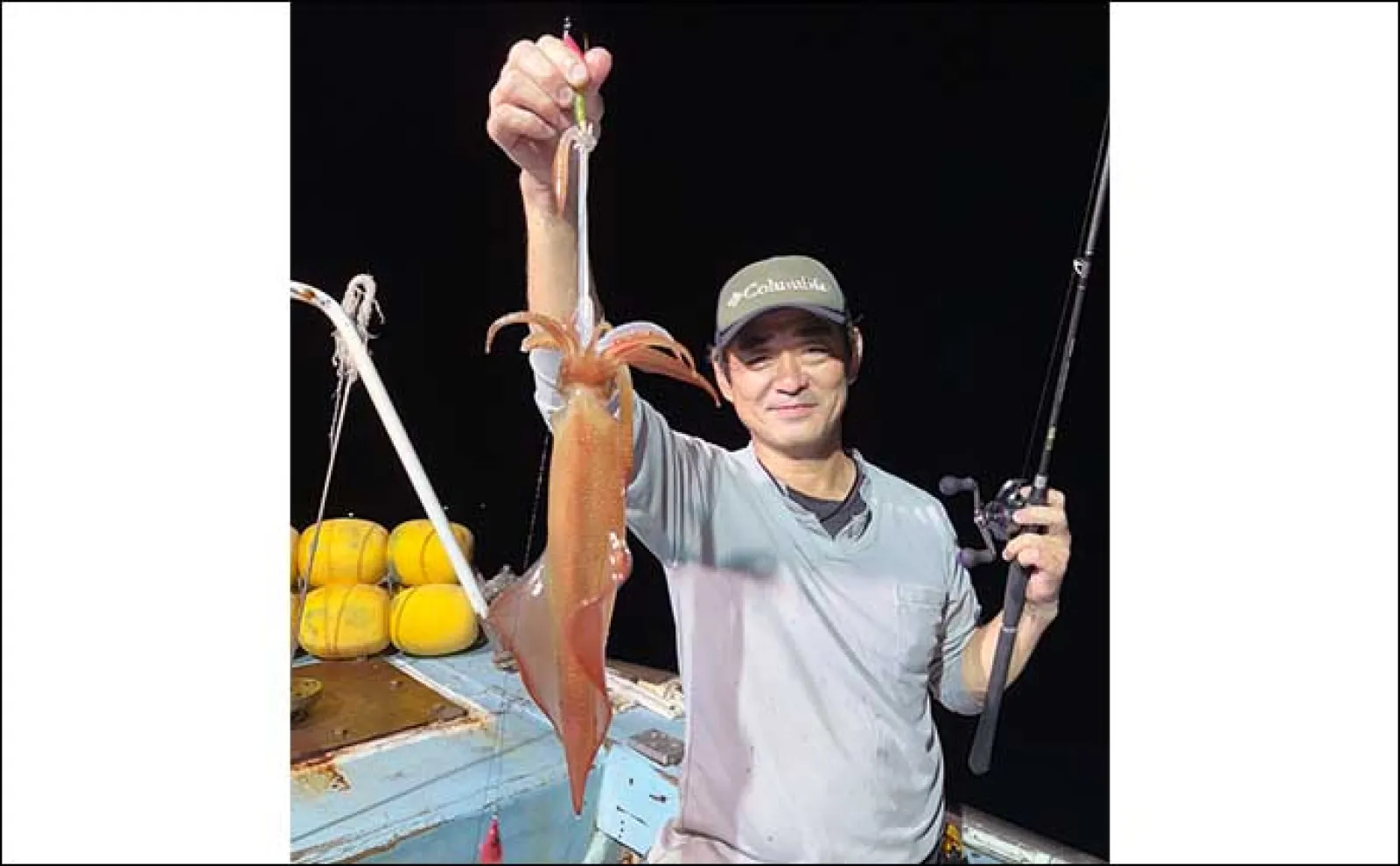 【夜焚きイカ釣果速報】胴突き・イカメタル共にクーラー満タン釣果!(福岡)