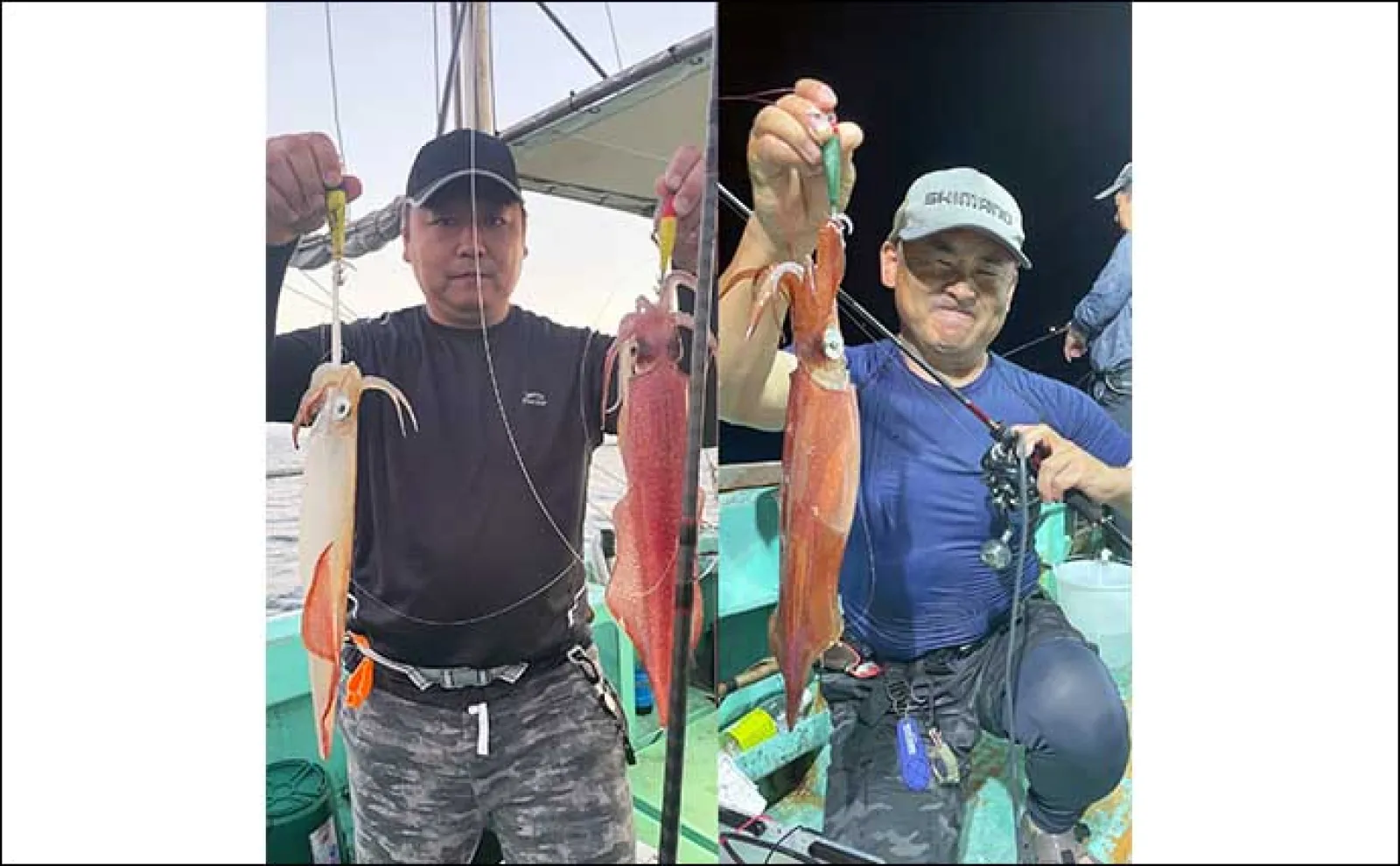 【夜焚きイカ釣果速報】胴突き・イカメタル共にクーラー満タン釣果!(福岡)