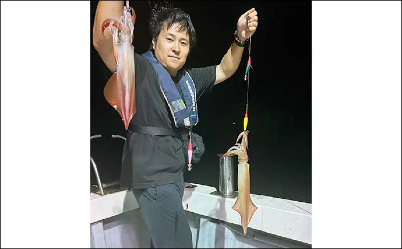 【夜焚きイカ釣果速報】胴突き・イカメタル共にクーラー満タン釣果!(福岡)