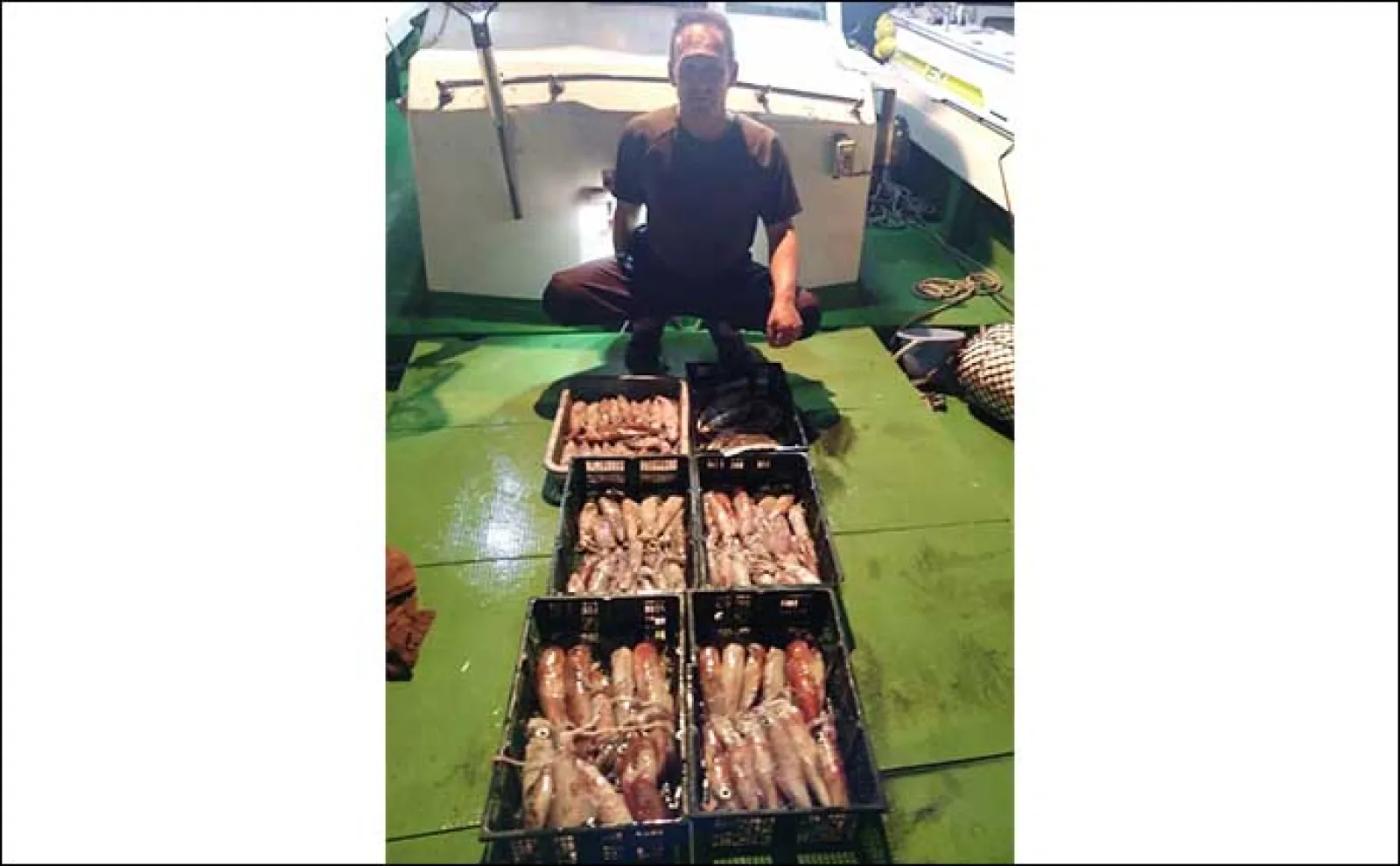 【夜焚きイカ釣果速報】胴突き・イカメタル共にクーラー満タン釣果!(福岡)