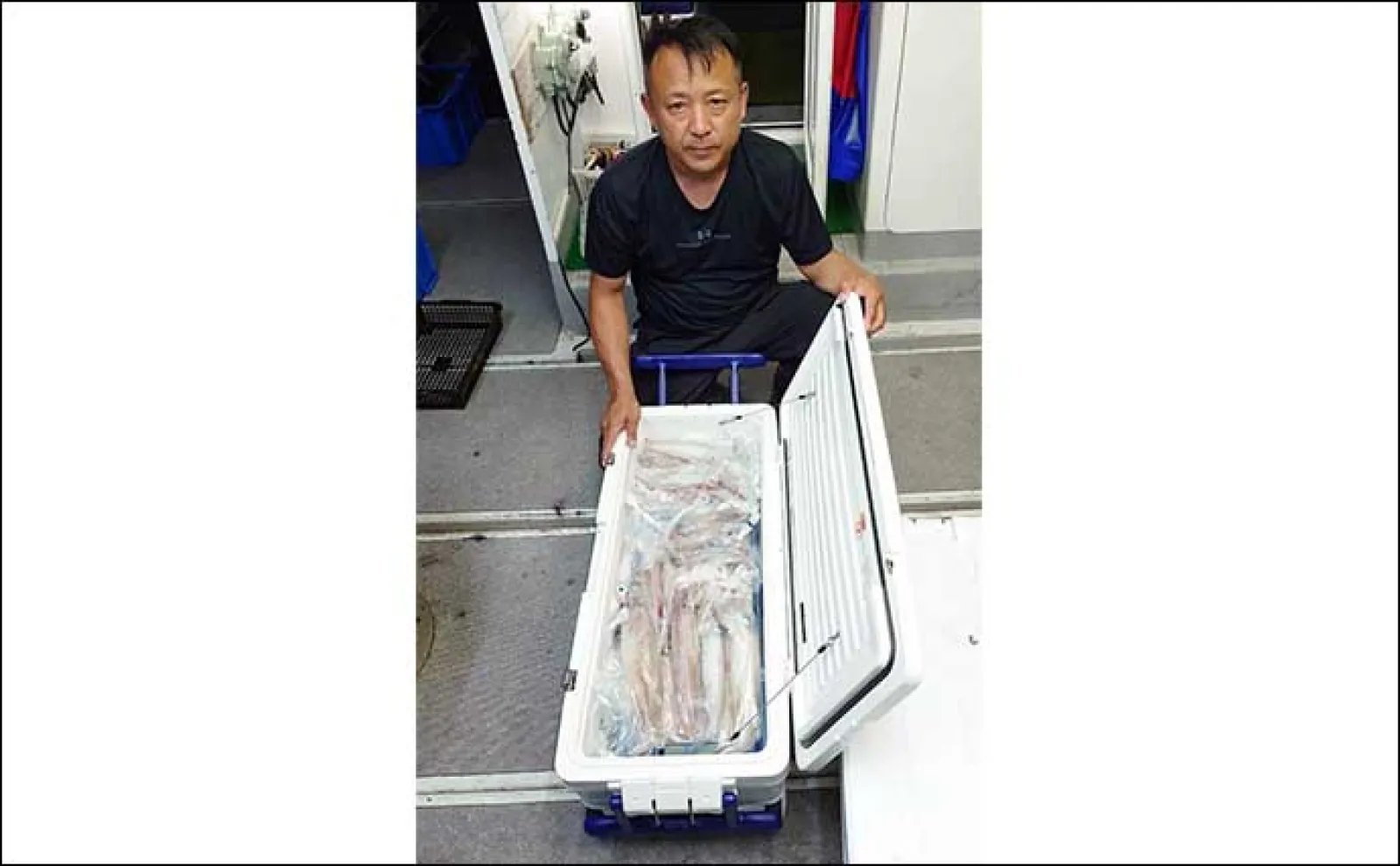 【夜焚きイカ釣果速報】胴突き・イカメタル共にクーラー満タン釣果!(福岡)