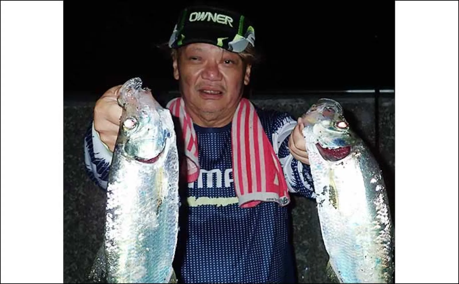 有明ターポン(ヒラ)釣りが最盛期迎える【熊本】堤防夜釣りで60cm級が連発