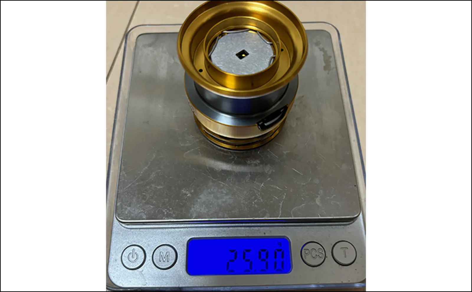 スピニングリールの重さを測ってみた メーカー発表値と【2~3gの誤差】あり