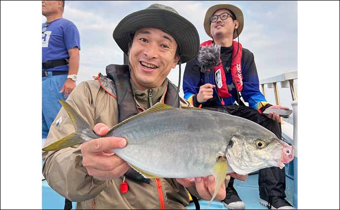 相模湾の「LT五目船」で45cm級筆頭に釣る人シマアジ5尾キャッチ【神奈川】 | アウトドア | カーライフ・カー用品サイトMOBILA（モビラ）